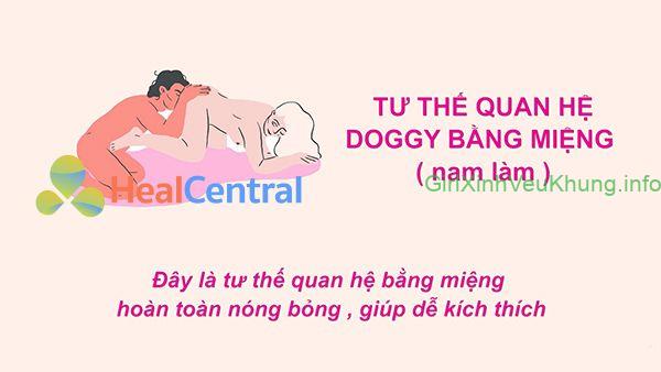 Tư thế quan hệ bằng miệng kiểu Doggy